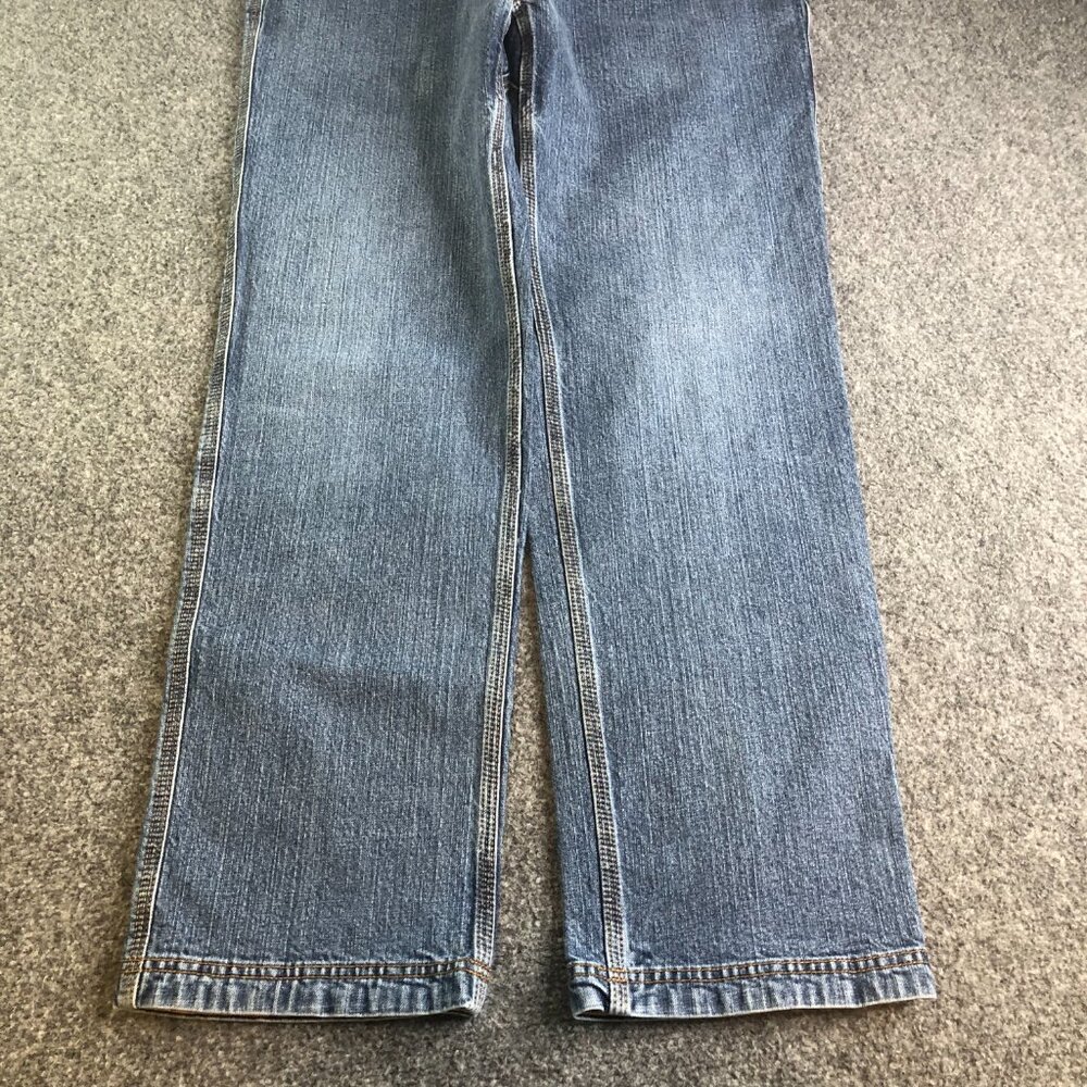 Duluth Trading Jeans Men 32x30 Blue Ballroom Double Flex Carpenter Work Stretch - Picture 2 of 10